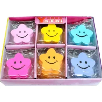 Pryž Pryž hvězda úsměv 4x4cm 960281