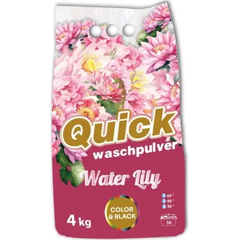 Prací prášek Quick prací prášek Water Lily 50PD - 4 kg