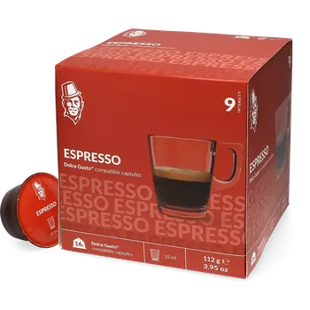 Kaffekapslen | Espresso - Počet kapslí pro Dolce Gusto: 16