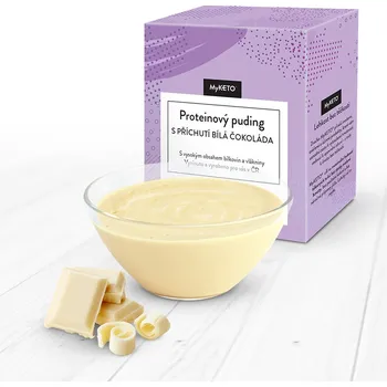 Keto dieta MyKETO Proteinový puding s příchutí bílá čokoláda 5 porcí 5x40g