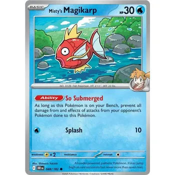 Sběratelská karetní hra Misty's Magikarp 048/182 - Destined Rivals Typ karty: Non-Holo