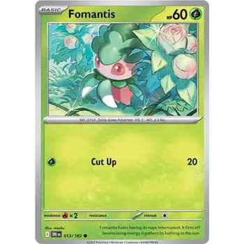 Sběratelská karetní hra Fomantis 013/182 - Destined Rivals Typ karty: Non-Holo