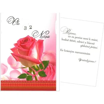 Přání k narozeninám WB3 00140-0272