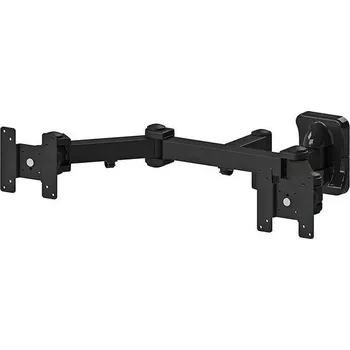 Počítač Neomounts FPMA-W960D/Držák displeje/na stěnu/10-27"/sklopný/3 čepy/VESA 100X100/nosn. 2x6kg/2 displeje/černý