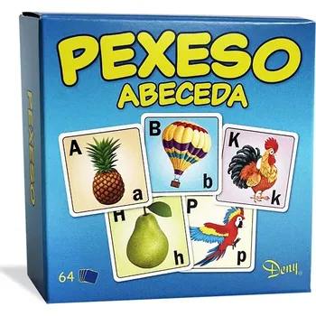 Karetní hra Pexeso Abeceda v krabičce