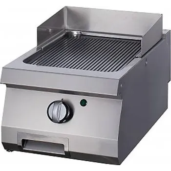 Kuchyňský gril Maxima Grilovací pánev s drážkami pro vysoké zatížení - plynová - hloubka 70 cm