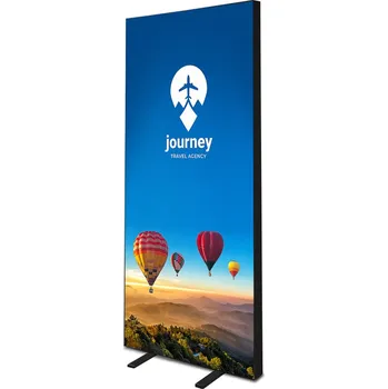 Rám na obraz BBOX Single Black, 85x200cm, with black blockout fabric and soft bag