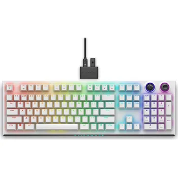 Klávesnice DELL klávesnice Alienware Tri-Mode Wireless Gaming Keyboard (/ AW920K/ US/ Int./ mezinár./ Lunar Light)