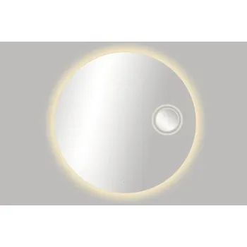 Zrcadlo Kuleté zrcadlo do koupelny zrcadlo s osvětlením Cordia COSMETIC ROUND LINE 100 x 100 cm IP 44