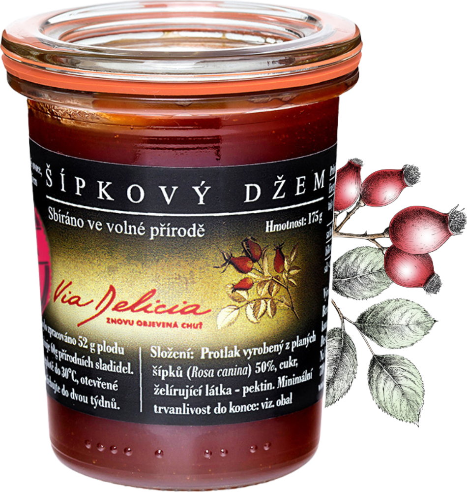 Šípkový džem | Via Delicia
