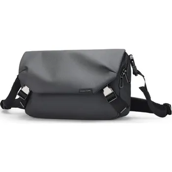 Pánská voděodolná nylonová crossbody taška 31×20×9 cm Lehká taška přes rameno s nastavitelným popruhem Outdoor městská brašna