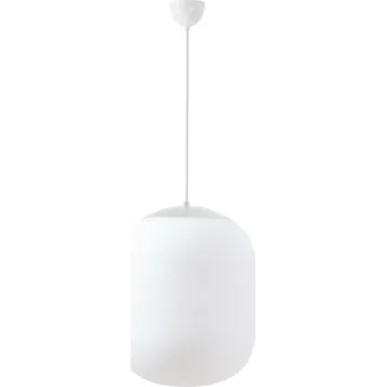 OSMONT TAN66892 TANIA P1 závěsné skleněné svítidlo bílá IP40 4000 K 27W LED