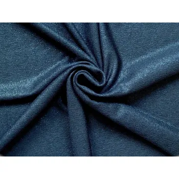 tmavě modrý úplet 3801 s leskem