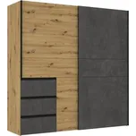 Forte Winn 2 dub artisan/tmavě šedý…