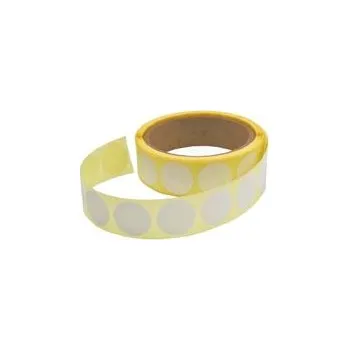 Samolepící etiketa Samolepicí kolečka 25 mm, bílá (500 ks)