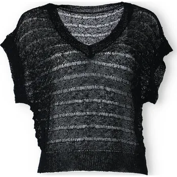 Dámská halenka Pletená halenka SEVENDAY 213 barva: černá