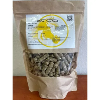 Krmivo pro koně HORSAL Grain Snack 1 kg sáček, 1 kg