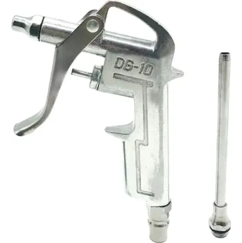 Sada nářadí Hliníková spouštěcí hlavice na kompresor s krátkým a 90mm nástavcem Pracovní tlak 0,9 MPa Ráže 8 mm Nástroj pro ofukování vzduchem