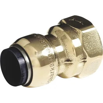 Fitinka Zásuvný fitink SharkBite přechodový kus mosaz 15 mm x 1/2" FI SBE111515F
