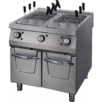 Vařič Maxima Vařič těstovin Premium - elektrický - 400V - dvojitá jednotka - hloubka 90 cm