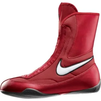 Chlapecké tenisky Nike Machomai Mid Jn99 Red/Wht 5.5 (38.5)