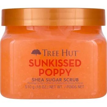 Tělový peeling Tree Hut - Shea Sugar Scrub Sunkissed Poppy Peelingy na nohy 510 g dámské