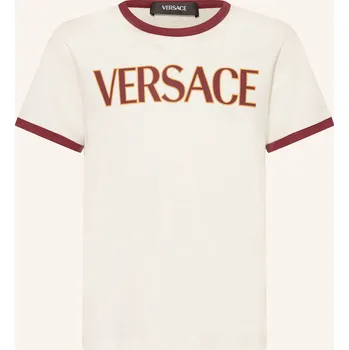 Dámské tričko Versace Dětské Tričko, bílá / tmavě červená, 152