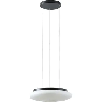 OSMONT SAT67931 SATURN LE2 závěsné skleněné svítidlo černá / bílá IP20 4000 K 31W LED