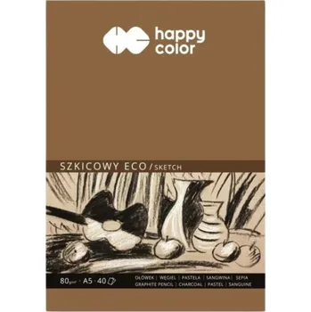 Blok ECO A5/80g,40l hnědý