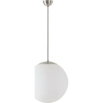 OSMONT ADR60627 ADRIA P3 závěsné skleněné svítidlo nerez broušená / bílá IP40 4000 K 27W LED DALI