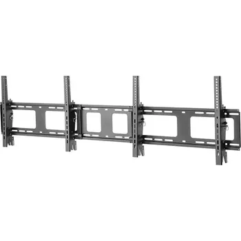 Monitor Neomounts NS-WMB200BLACK/Držák displeje/na stěnu/40-52"/menu board sklopný/VESA 600X400/nosn. 2x50kg/2 displeje/černý