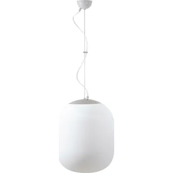 OSMONT TAN58160 TANIA L2 závěsné skleněné svítidlo bílá IP40 40W E27