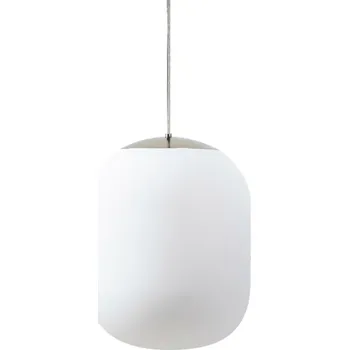 OSMONT TAN62396 TANIA S2 HP závěsné skleněné svítidlo nerez leštěná / bílá IP40 3000 K 59W LED