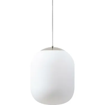 OSMONT TAN62386 TANIA S1 HP závěsné skleněné svítidlo nerez leštěná / bílá IP40 3000 K 52W LED