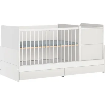 Dětské zboží Faktum Kombi postýlka Alda Ice Glossy 120 x 70 cm