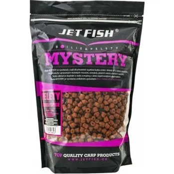 Nástraha Jet Fish Pelety Mystery Squid/Spice 8mm 1kg