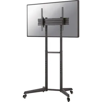 Monitor Neomounts FL50-540BL1 /Držák displeje/vozík/37-70"/4 kolečka/VESA 600X400/nosn. 50kg/nast.výšky/náklon/černý