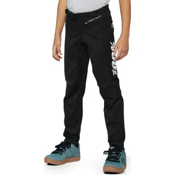 Cyklistické kalhoty Dětské kalhoty - 100% R-Core Pants - Black 22