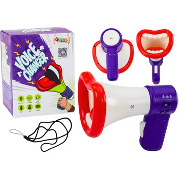 Hudební nástroj pro děti Mamido Megafon Hlasový měnič s nahráváním se třemi režimy