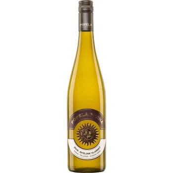 Víno Vinařství Popela Ryzlink vlašský 2024 výběr z hroznů Železná 0,75 l