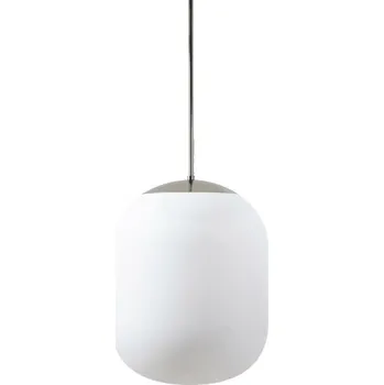 OSMONT TAN62272 TANIA P1 HP závěsné skleněné svítidlo nerez leštěná / bílá IP40 3000 K 52W LED