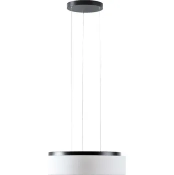 OSMONT ERI67908 ERIS LE4 závěsné skleněné svítidlo černá / bílá IP40 4000 K 35W LED