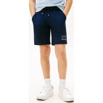 Chlapecké kraťasy Dětské kraťasy Tommy Hilfiger tmavomodrá barva, nastavitelný pas, KB0KB09481 KB0KB09481.104.122.PPYA 59X, vel. 122