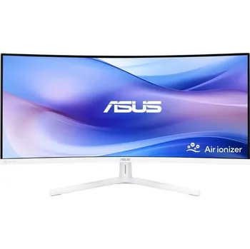 Monitor ASUS LCD 34" VU34WCIP-W Eye Care 3440x144 Frameless, 100Hz, USB-C PD 65W, Stereo Speakers, Care Plus technology