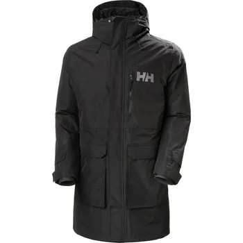 Pánský zimní kabát Pánský Kabát HELLY HANSEN RIGGING COAT 53508_990 – Černá M