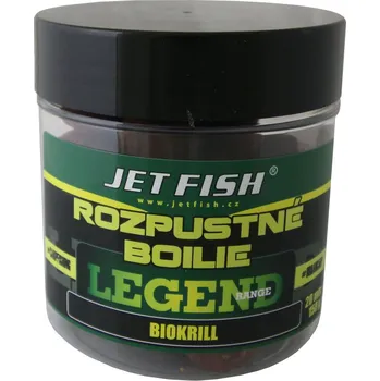 Boilies Jet Fish Rozpustné boilie Legend Range 250ml 20mm Biokrill
