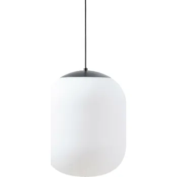 OSMONT TAN62392 TANIA S2 HP závěsné skleněné svítidlo černá / bílá IP40 3000 K 59W LED