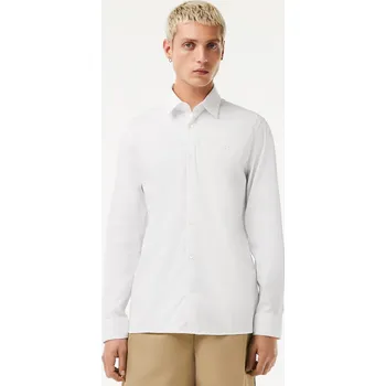 Pánská košile Pánská Košile LACOSTE SHIRTS CH5253.001 – Bílá 42