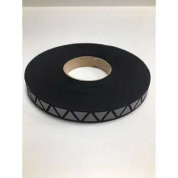 Lampas Reflexní trojúhelníčky, 2cm (E) (Lampasy)