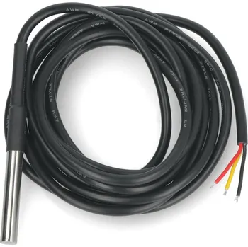 Příslušenství k měřicímu přístroji Vodotěsná sonda s teplotním senzorem DS18B20 SENT0002 - 2m